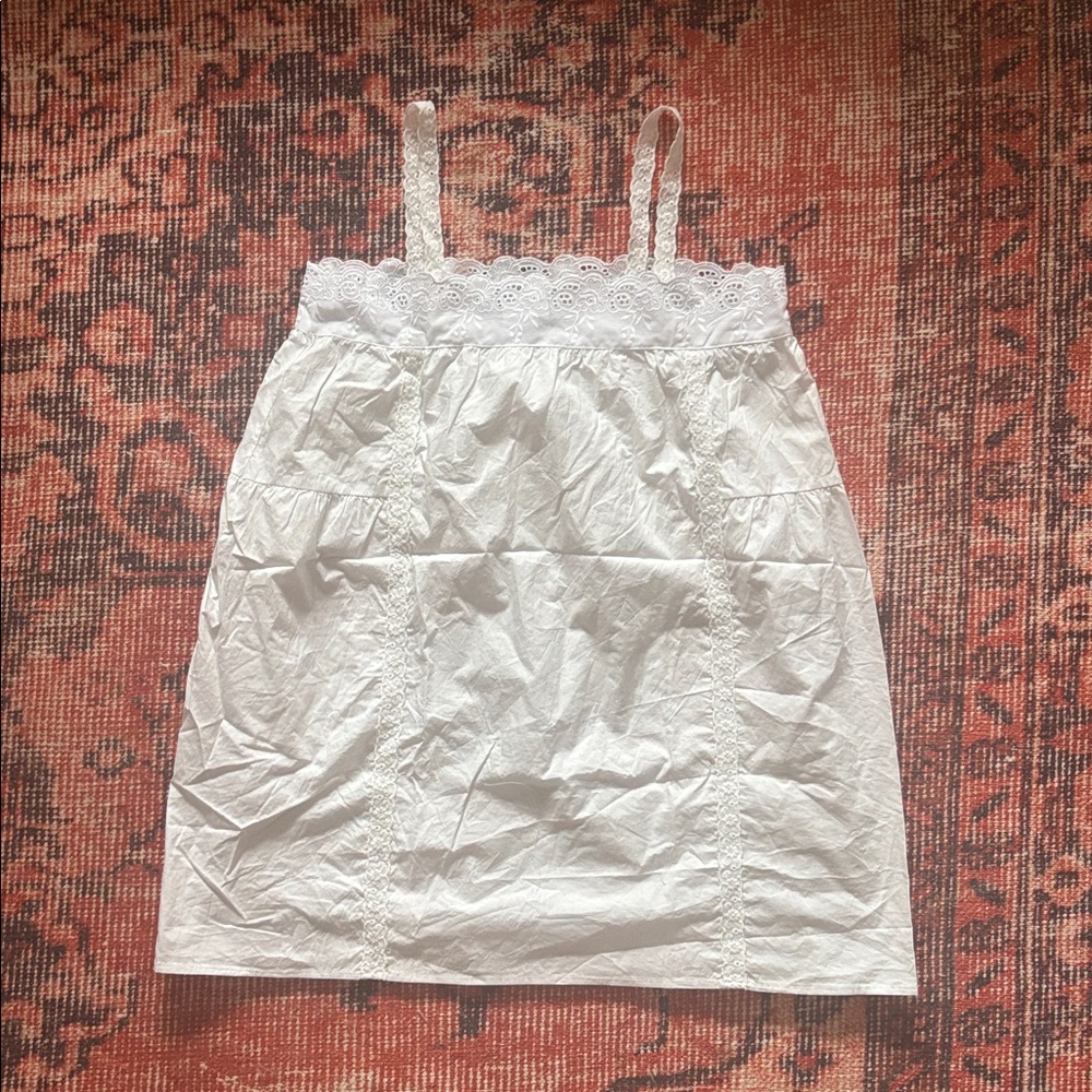 Laneway the Label Immy Mini Dress in Ivory - Picture 6 of 10